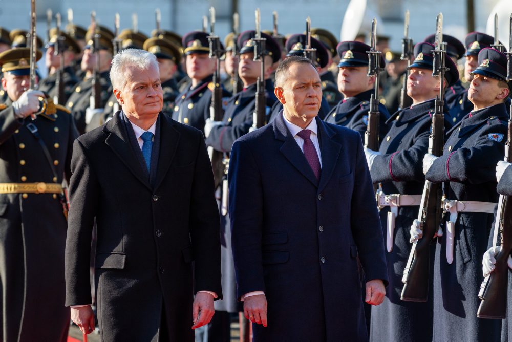 Nawrocki na návšteve Litvy 