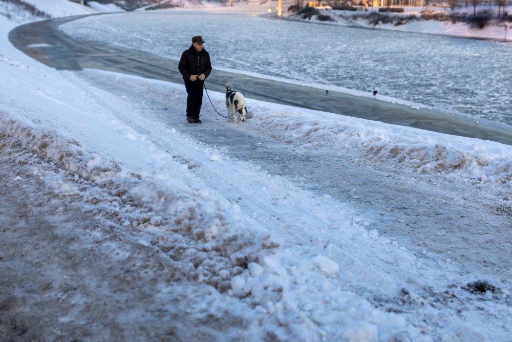 Mrazivé počasie v Litve