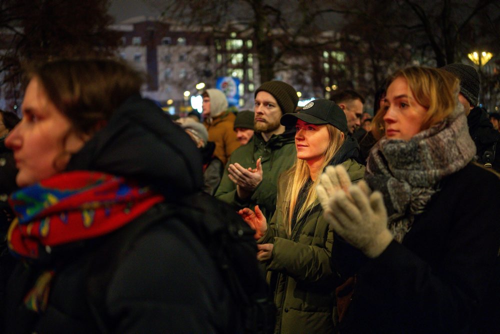Protest proti obmedzeniu slobody médií v Litve