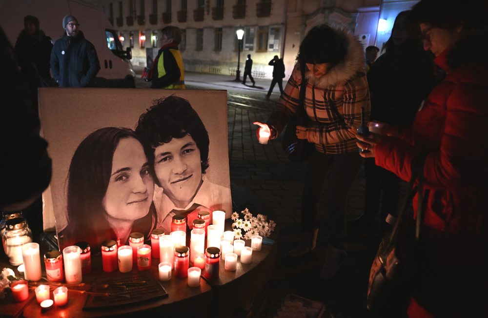 8. výročie vraždy novinára Jána Kuciaka a jeho snúbenice Martiny Kušnírovej v Košiciach