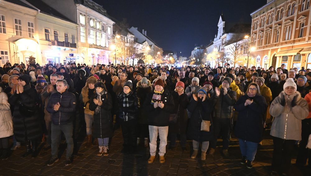 8. výročie vraždy novinára Jána Kuciaka a jeho snúbenice Martiny Kušnírovej v Košiciach