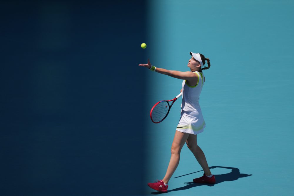 Jessica Pegulová - Jelena Rybakinová