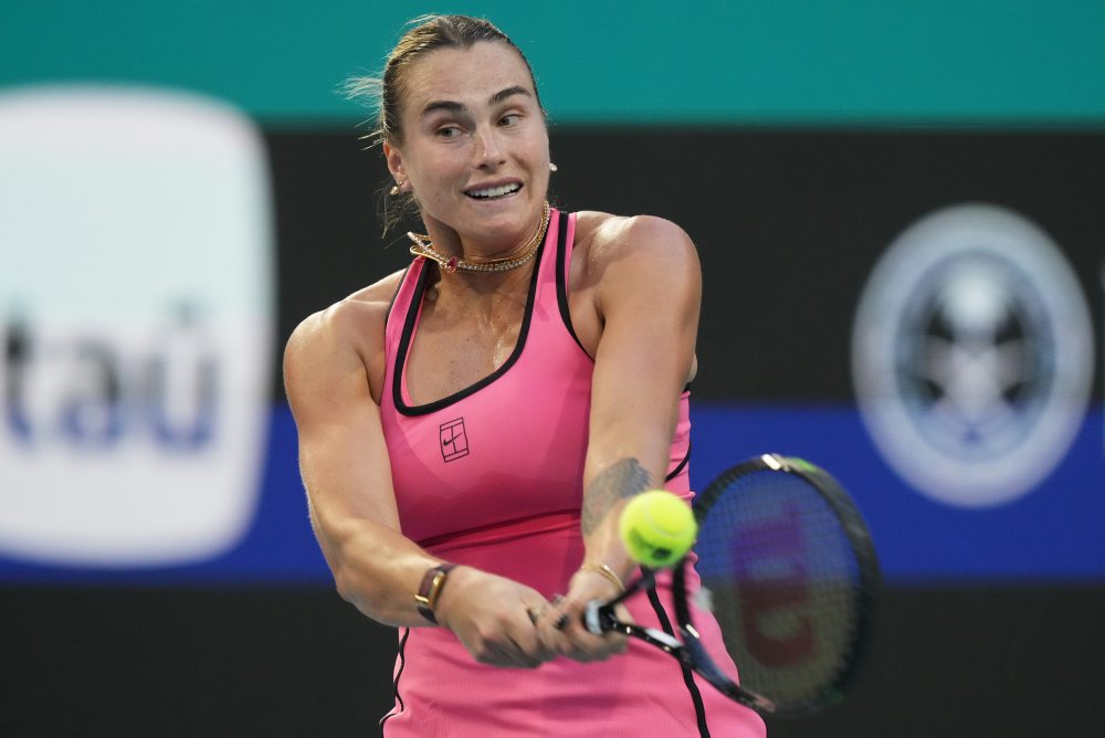 bieloruská tenistka Arina Sobolenková 