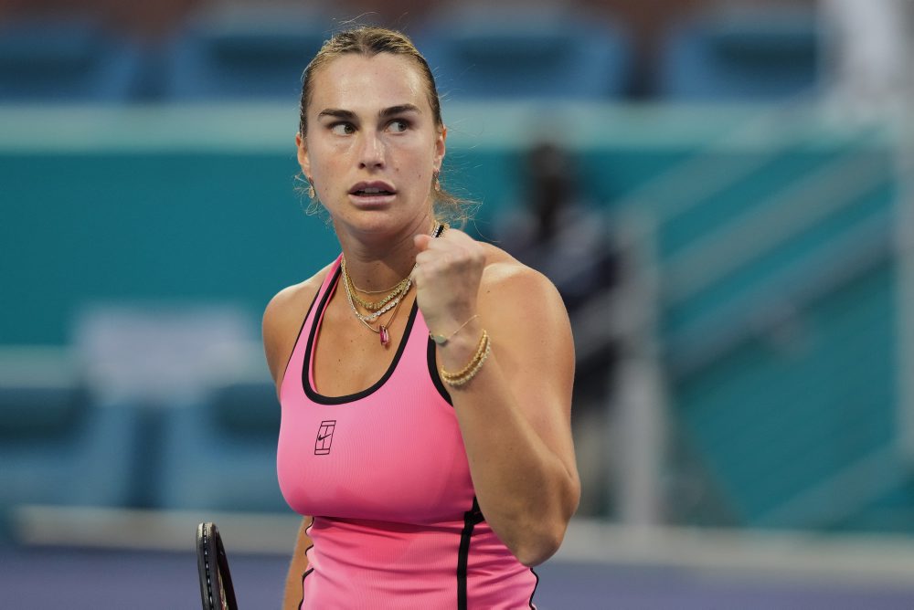 bieloruská tenistka Arina Sobolenková 