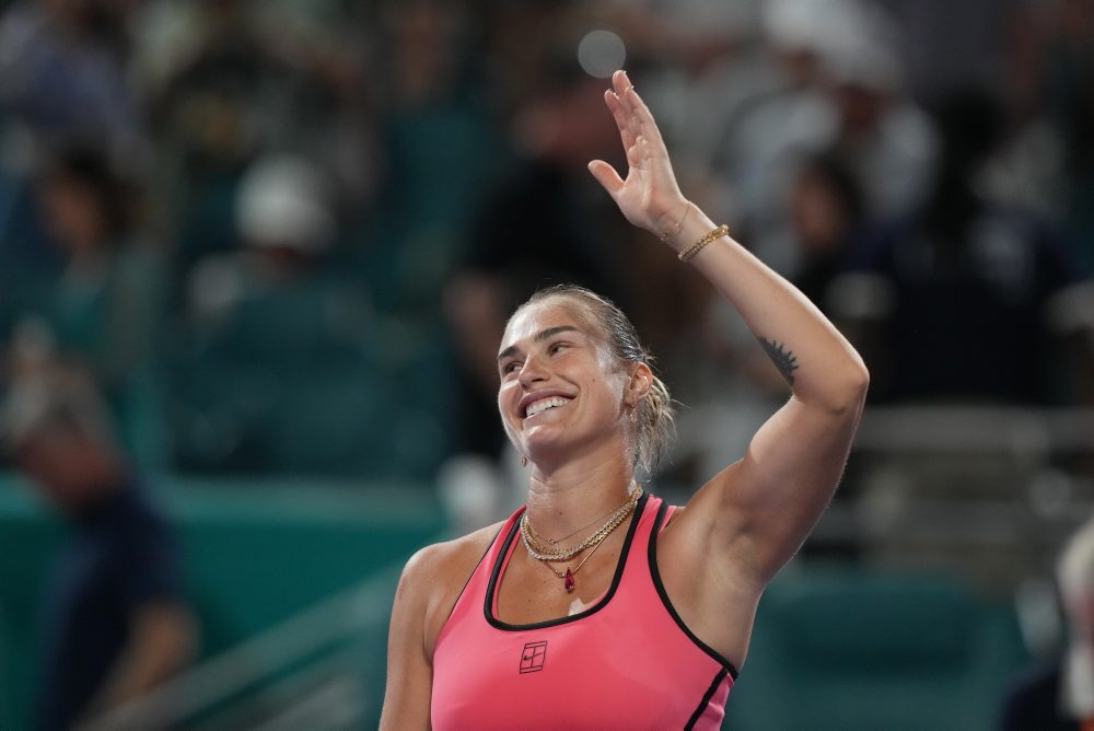 Bieloruska Arina Sobolenková postúpila do semifinále turnaja v Miami