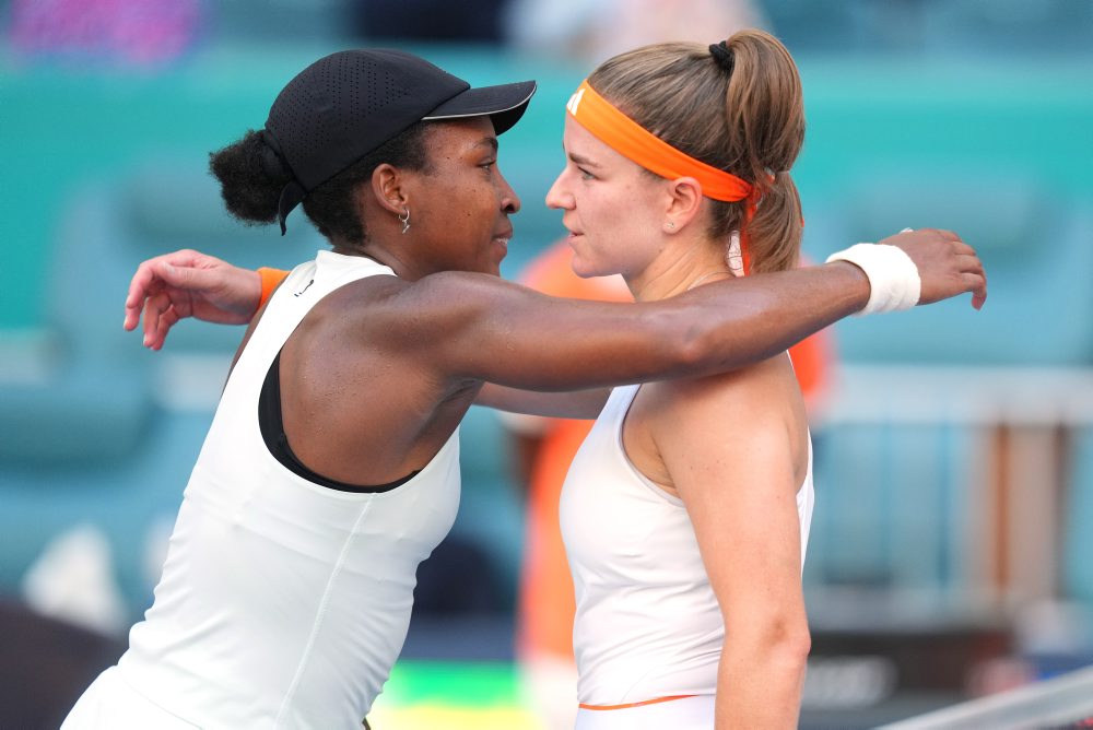 Coco Gauffová - Karolína Muchová 