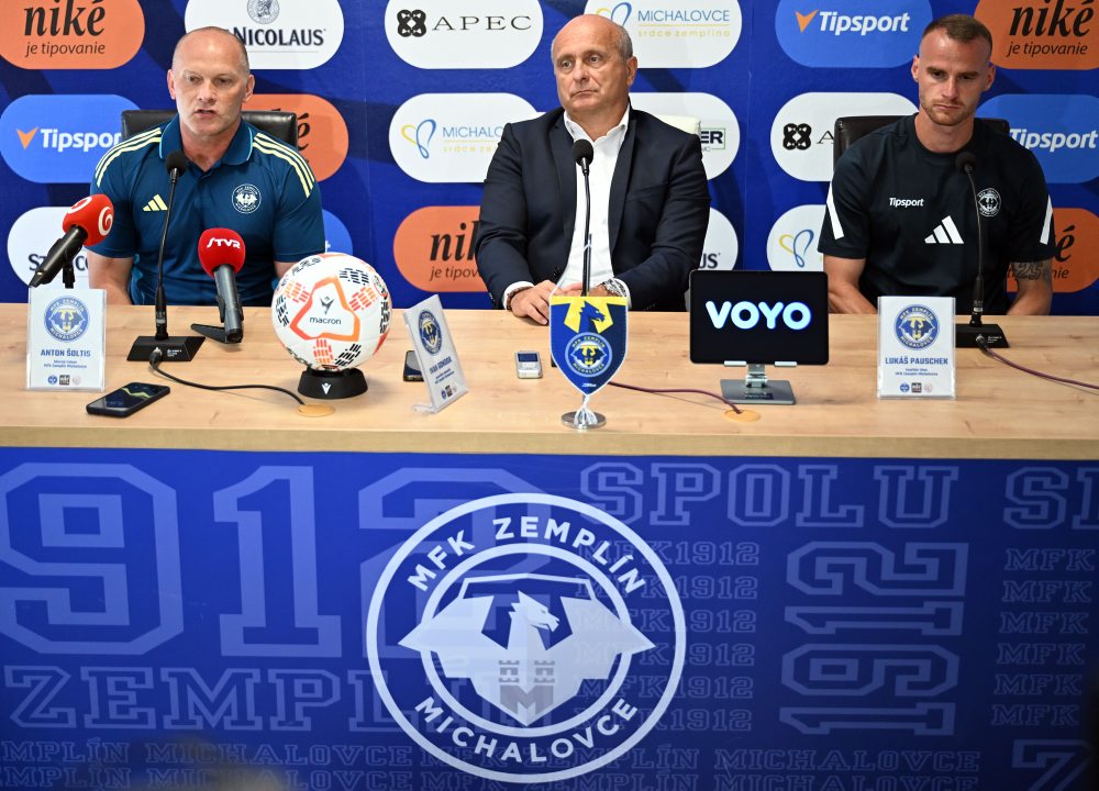 Predsezónna tlačová konferencia futbalového klubu MFK Zemplín Michalovce