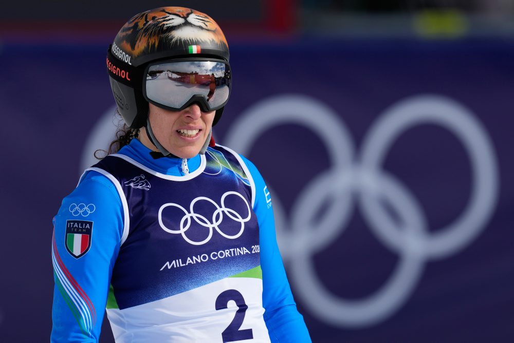 Tréning zjazdu žien na zimných olympijských hrách