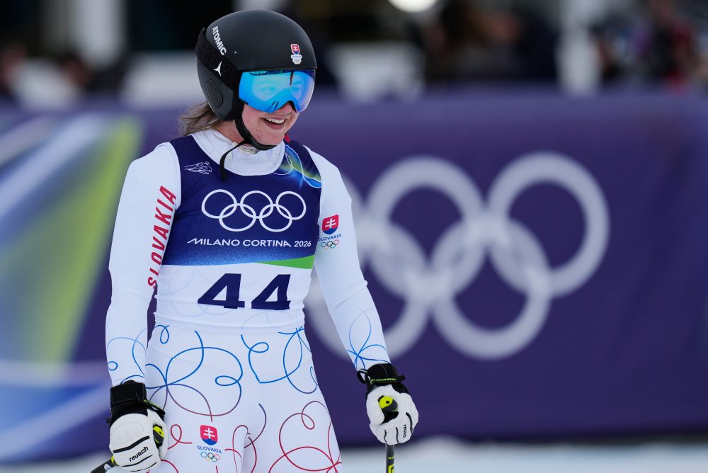 Tréning zjazdu žien na zimných olympijských hrách