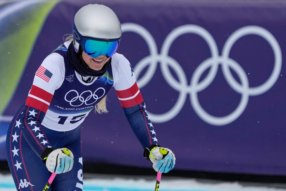 Tréning zjazdu žien na zimných olympijských hrách