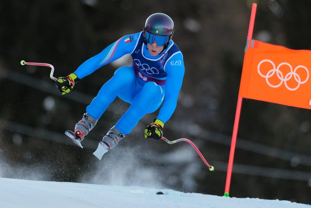 taliansky lyžiar Giovanni Franzoni