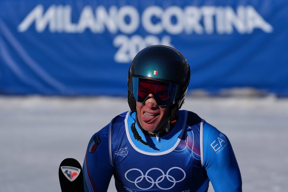 Talian Giovanni Franzoni vytvoril v zjazde Vinatzerovi dobrú pozíciu do slalomu