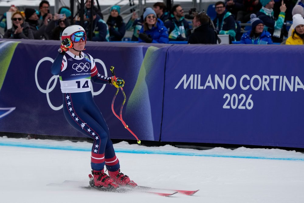 americká lyžiarka Breezy Johnsonová 