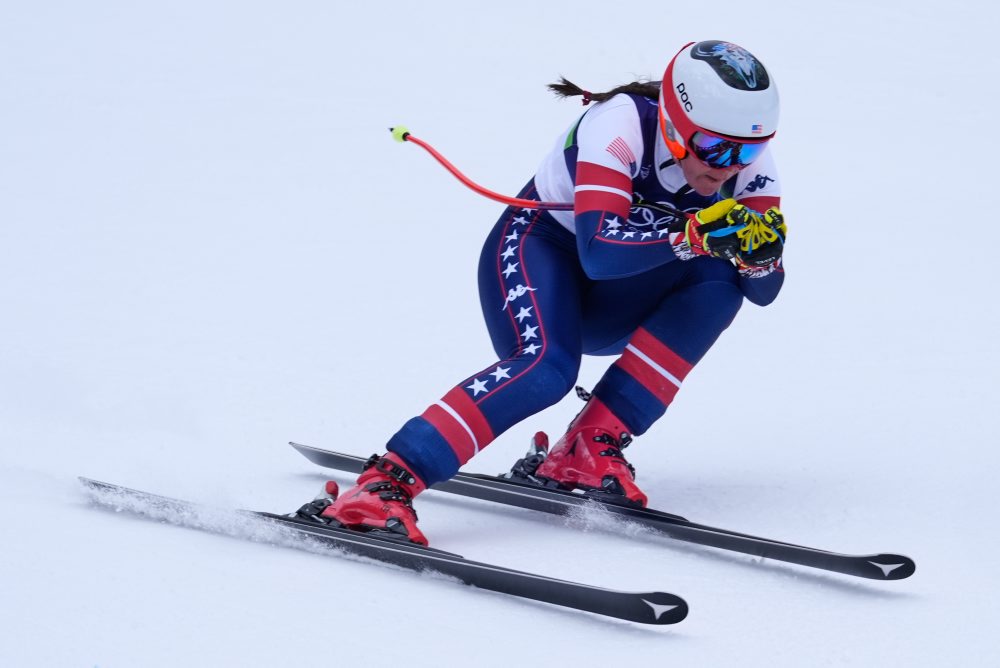 americká lyžiarka Breezy Johnsonová 