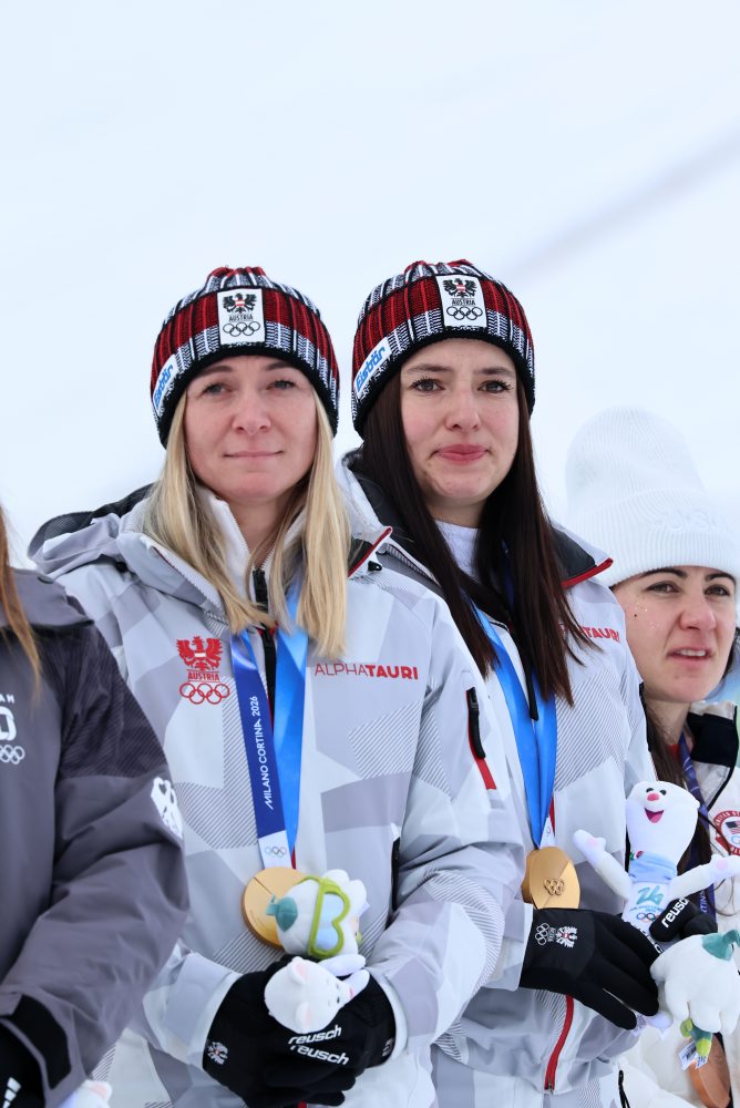 Rakúšanky Rädlerová s Huberovou získali zlato v tímovej kombinácii