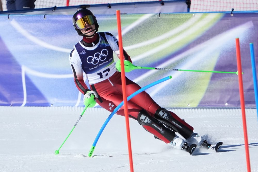 Prvé kolo slalomu žien na zimných olympijských hrách