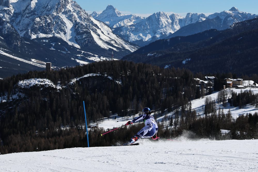 Druhé kolo slalomu žien na zimných olympijských hrách