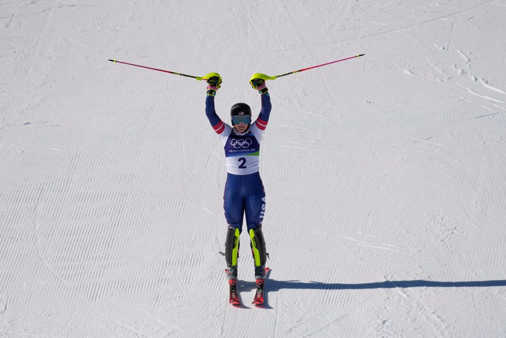 Druhé kolo slalomu žien na zimných olympijských hrách
