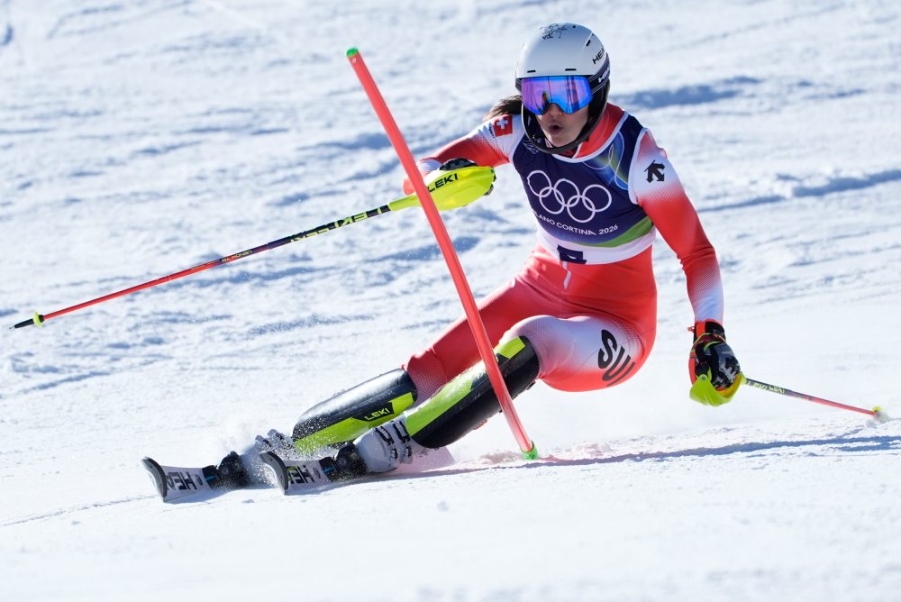Druhé kolo slalomu žien na zimných olympijských hrách