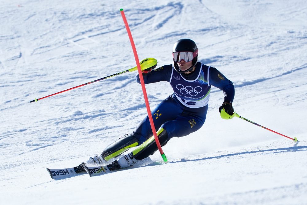 Druhé kolo slalomu žien na zimných olympijských hrách