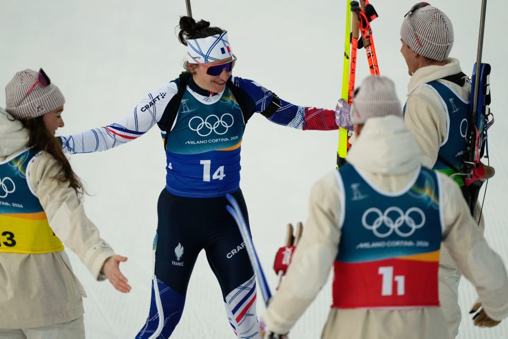 Zmiešaná štafeta na 4X6 km v biatlone