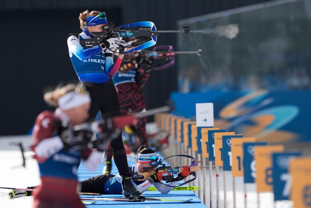 Paulína Bátovská Fialková počas tréningu na ZOH