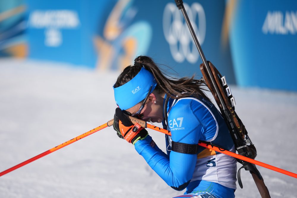 ZOH26-Biatlon: Bezchybná Vittozziová zariadila Taliansku historické zlato