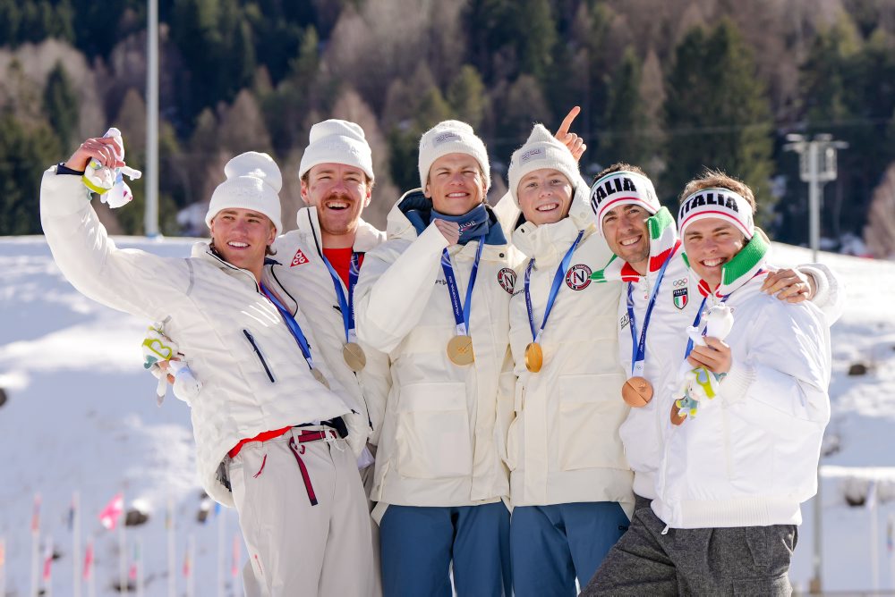Tímšprint voľnou technikou v behu mužov na lyžiach