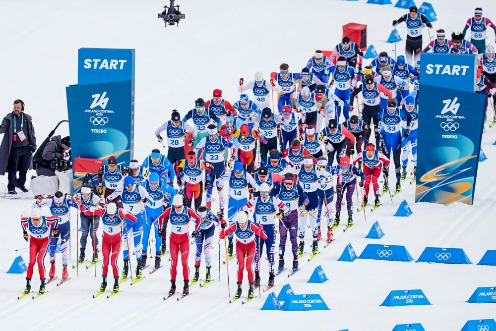 50 km klasicky s hromadným štartom v behu na lyžiach mužov 