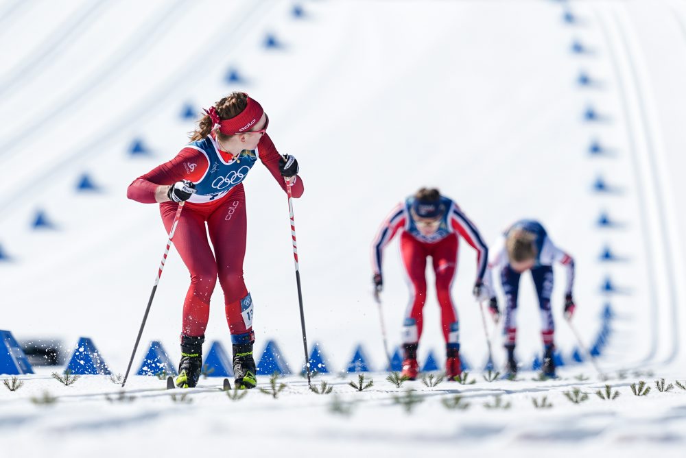 50 km klasicky s hromadným štartom v behu na lyžiach žien   