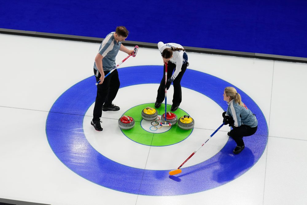 Curling – miešané dvojice - základné skupiny
