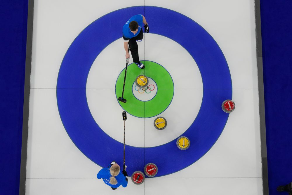 Curling – miešané dvojice - základné skupiny