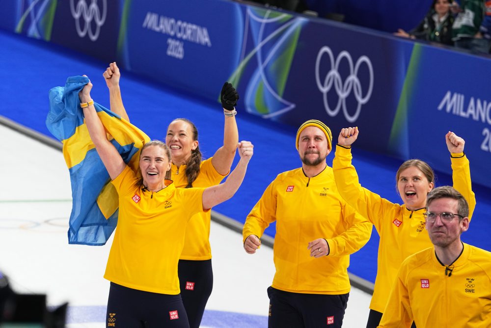 Finále v curlingu žien Švajčiarsko - Švédsko