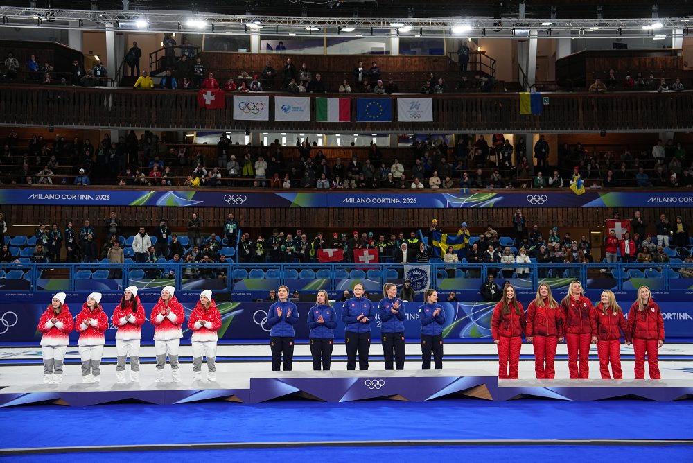 Finále v curlingu žien Švajčiarsko - Švédsko