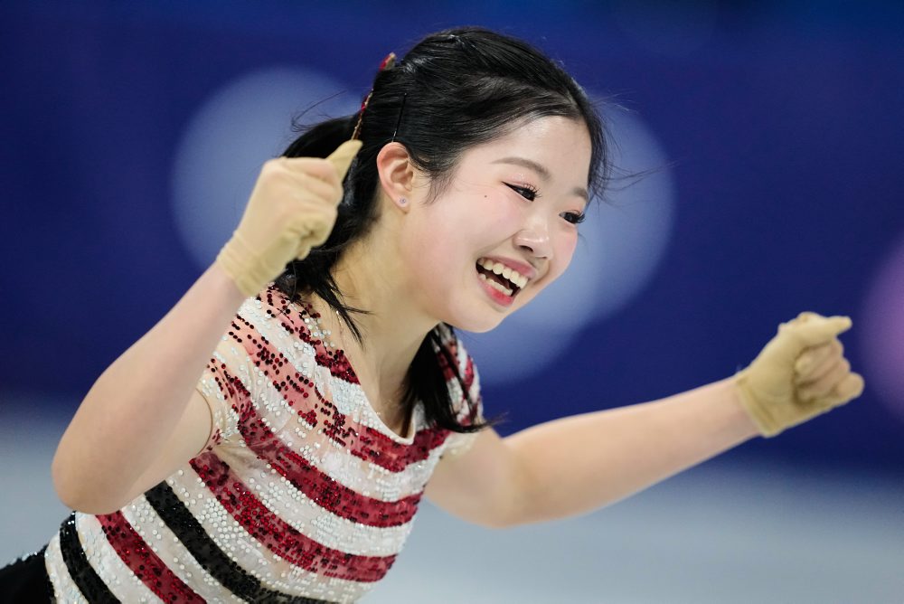 Krátky program v krasokorčuľovaní žien 