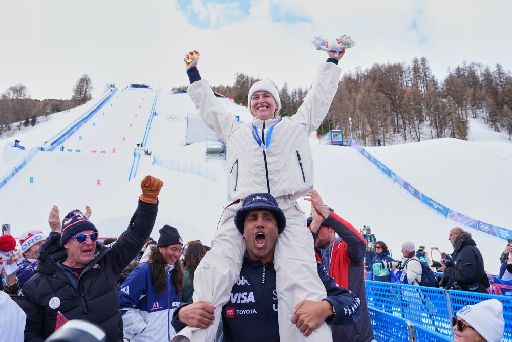 Finále akrobatických lyžiarok v disciplíne mogulus