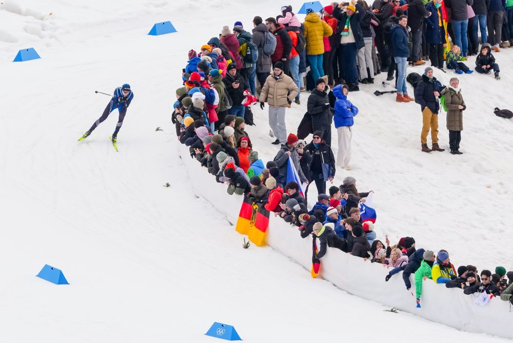 Estónec Kristjan Ilves v bežeckej časti severskej kombinácie