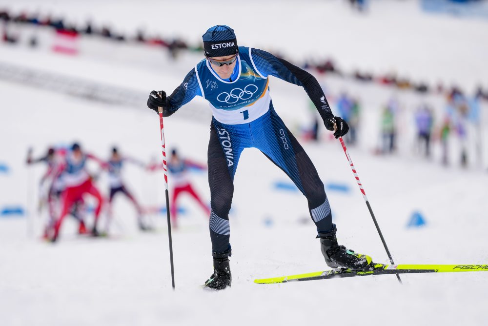 Estónec Kristjan Ilves v bežeckej časti severskej kombinácie