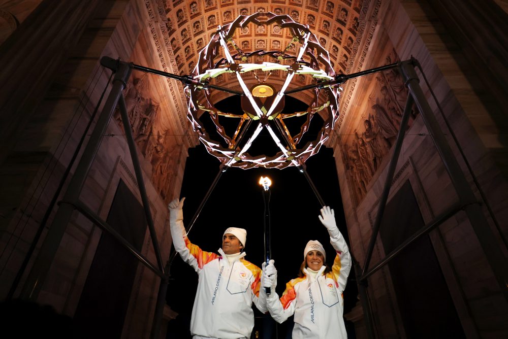 Otvárací ceremoniál zimných olympijských hier v Miláne 