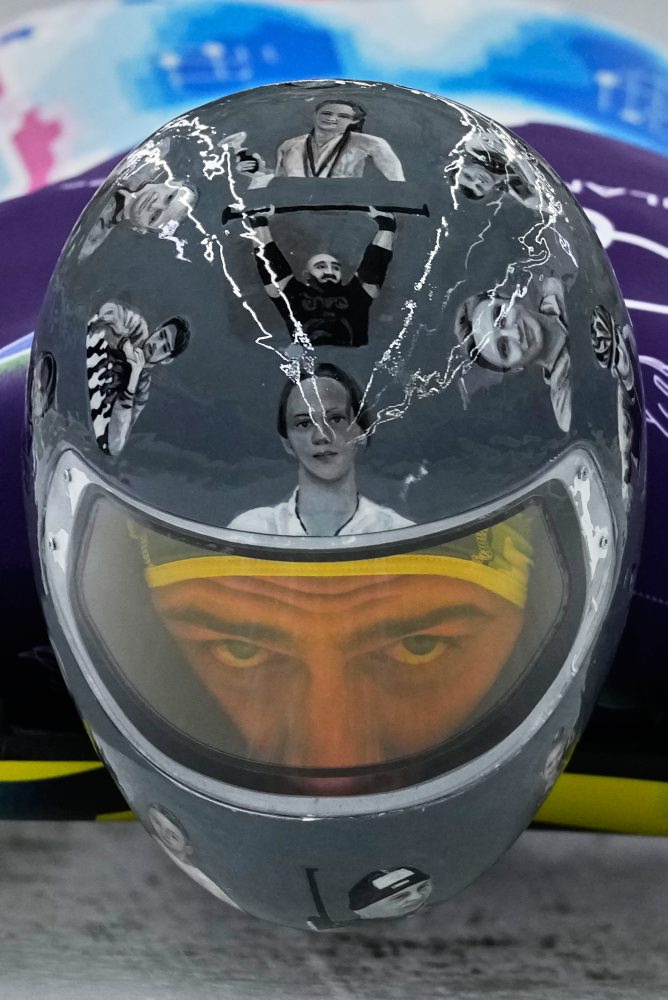 Ukrajinský skeletonista Vladislav Heraskevič