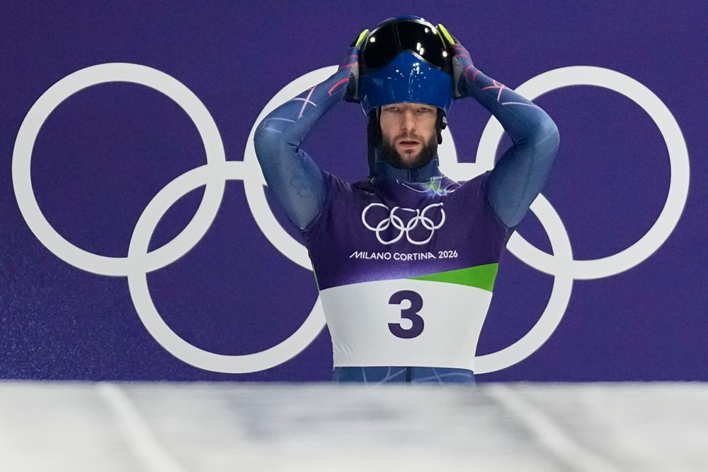 ZOH26: Skeleton mužov - 1. jazda