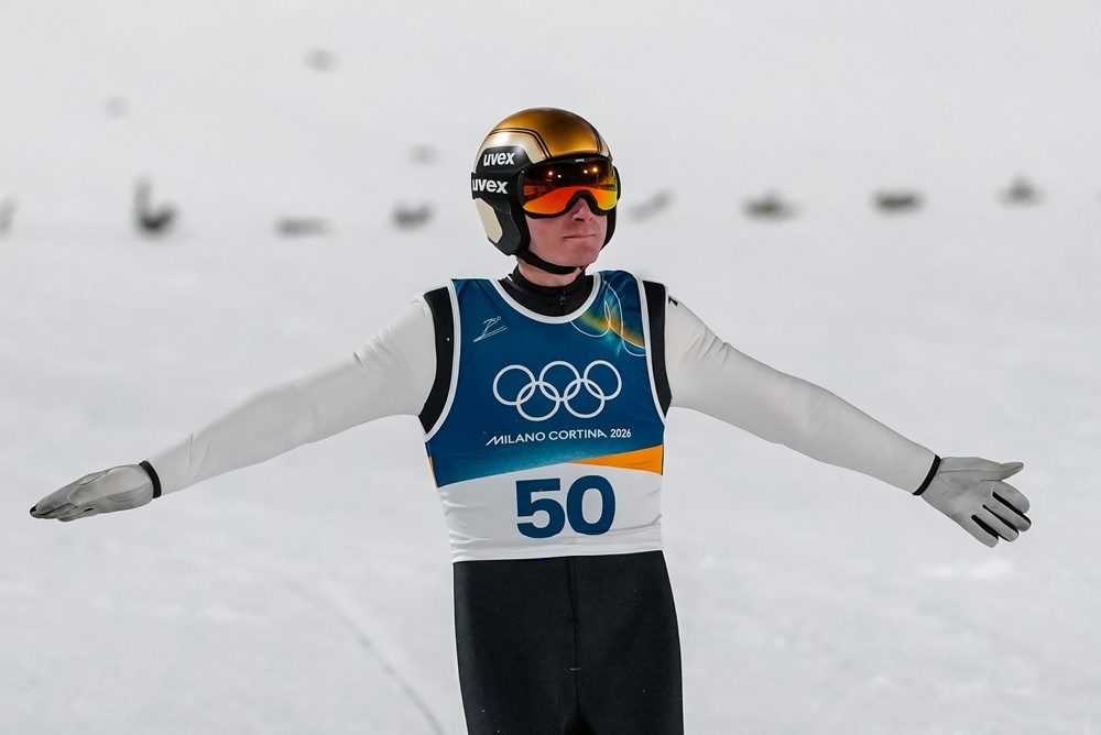 Prevc v súťaži na strednom mostíku