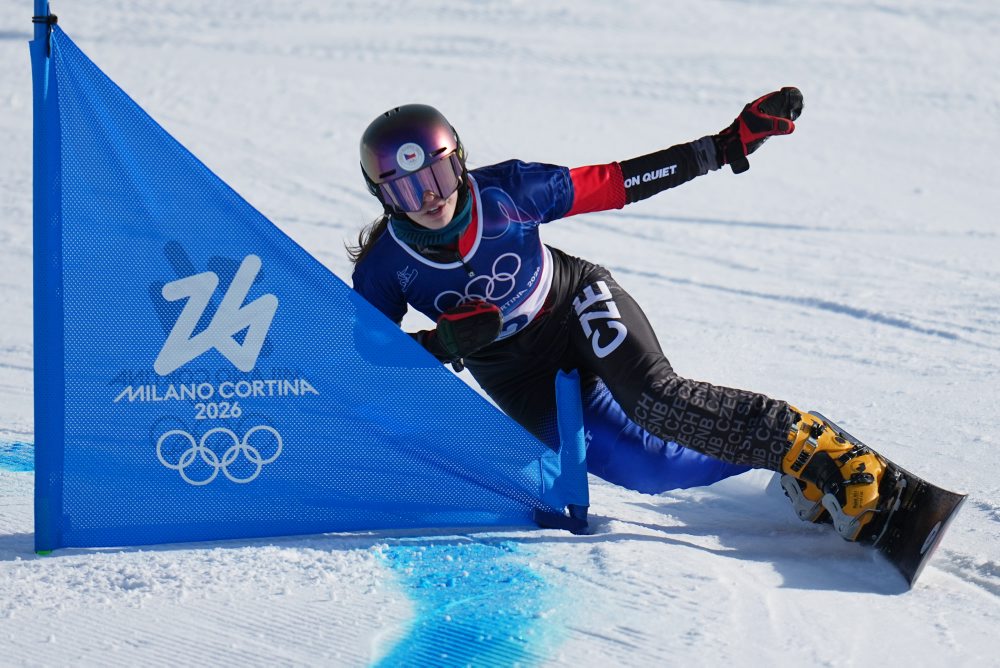 Paralelný obrovský slalom snoubordistiek