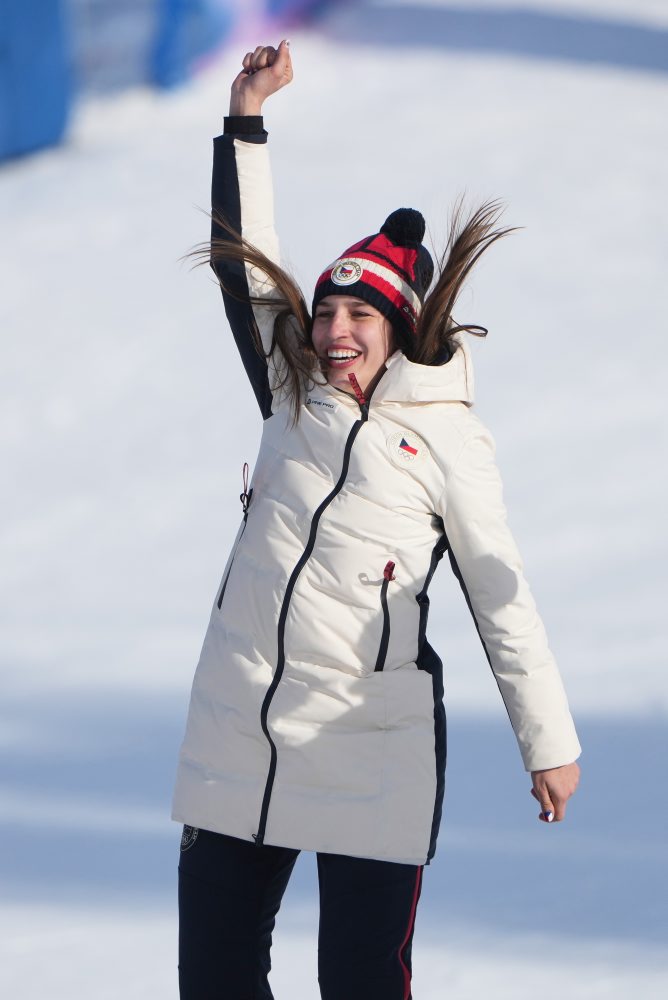 Paralelný obrovský slalom snoubordistiek