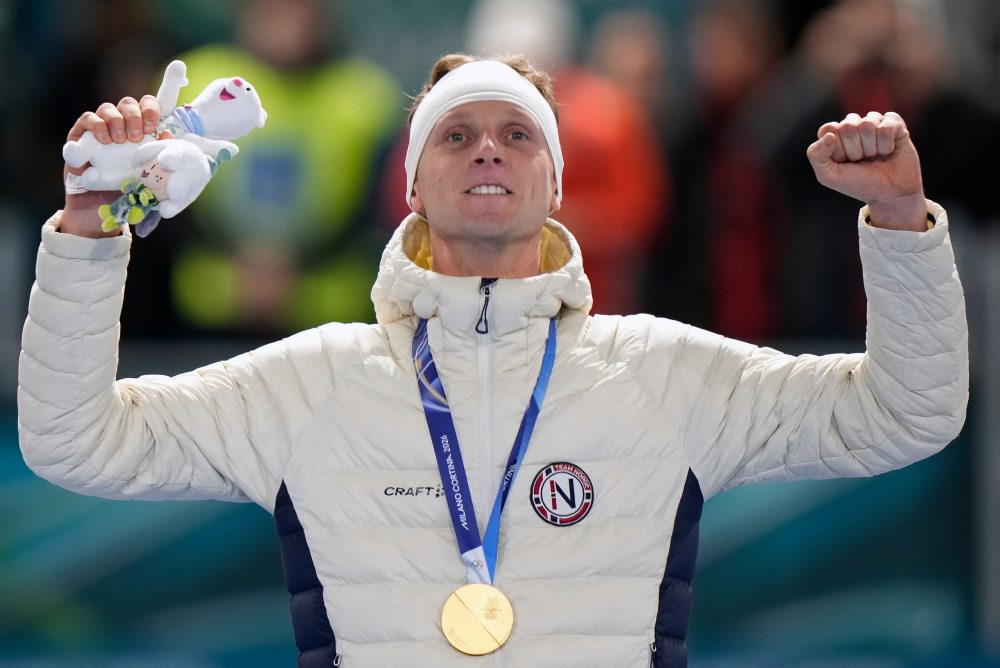 preteky rýchlokorčuliarov na 5000 metrov