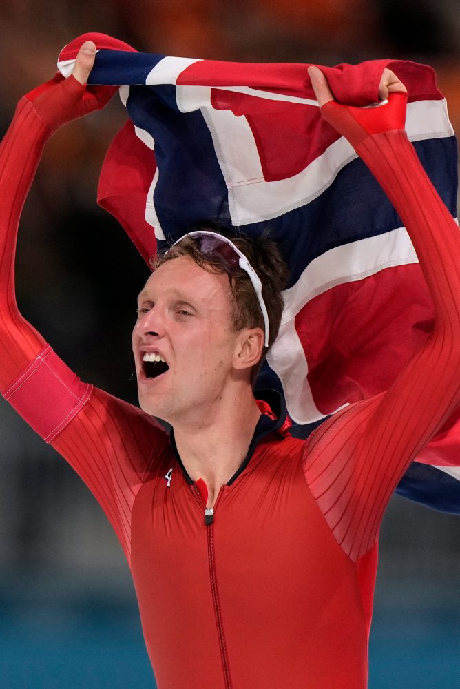 preteky rýchlokorčuliarov na 5000 metrov