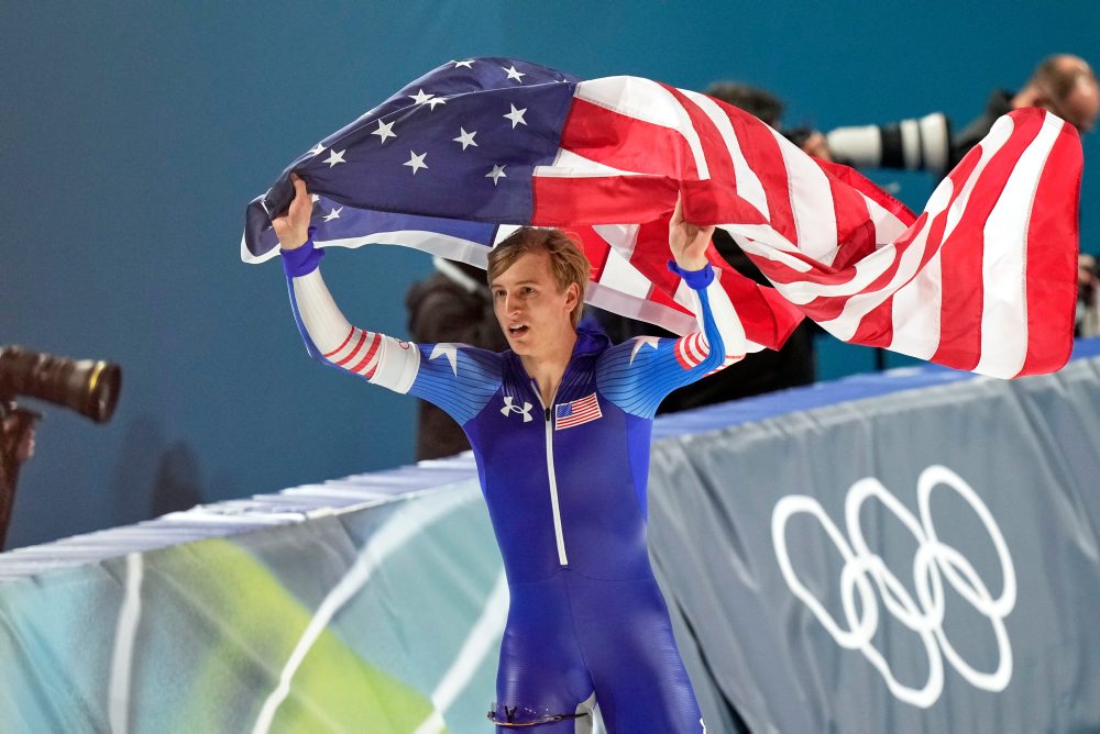 ZOH26-Rýchlokorčuľovanie: Američan Stolz triumfoval po 1000 m aj na 500 m