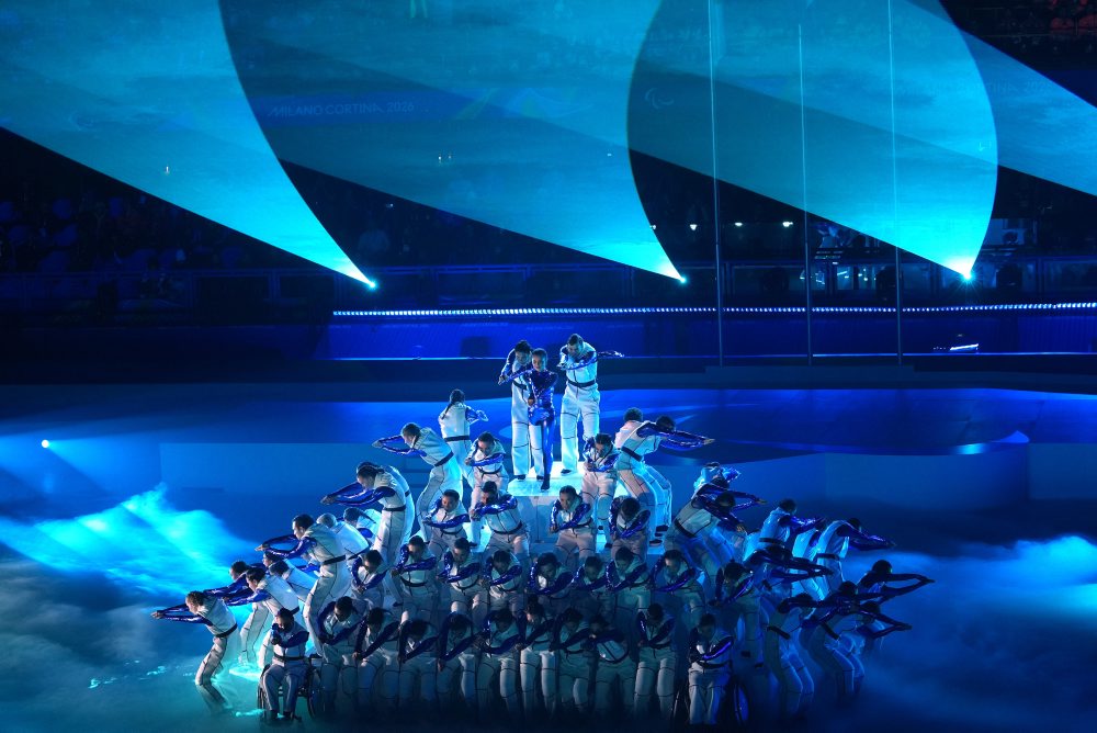 Záverečný ceremoniál zimných paralympijských hier v Taliansku