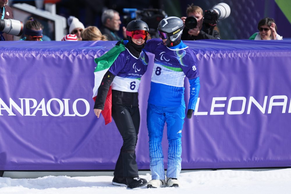 Talian Jacopo Luchini získal zlato v disciplíne banked slalom 