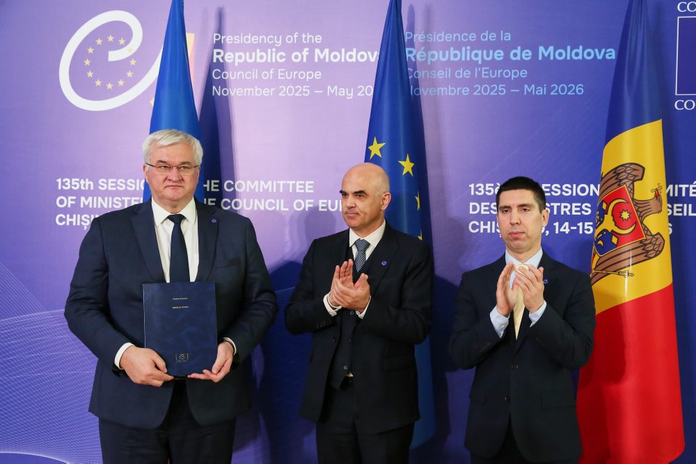 Záver 135. zasadnutia Výboru ministrov Rady Európy v Moldavsku